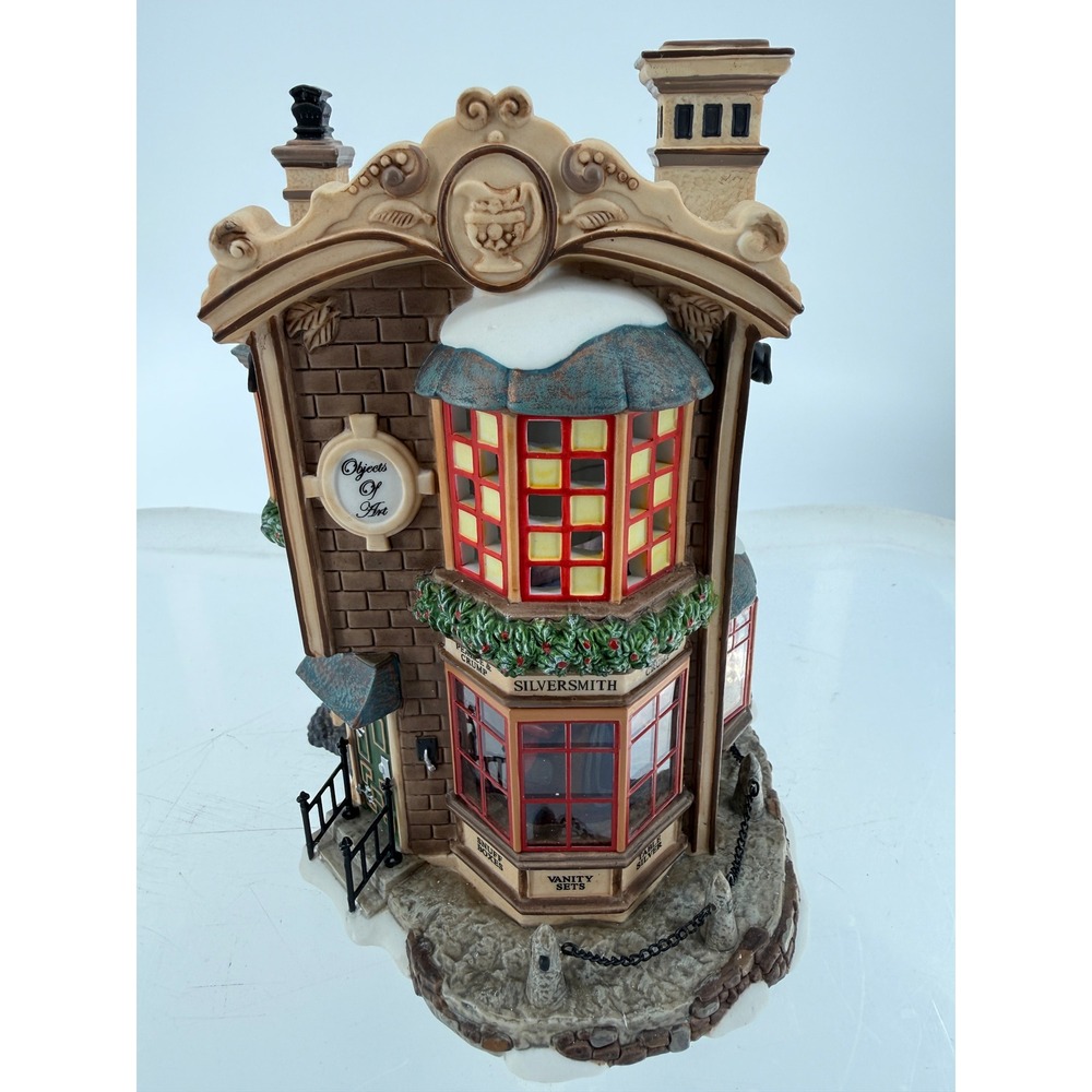 Department 56 Dickens Village Pearce & Crump Silversmiths 58758 Limited Edition